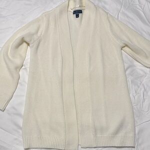 Karen Scott Women's Cream Cardigan Sweater